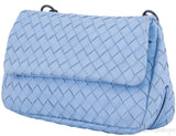 Light Blue Intrecciato Mini Bag*
