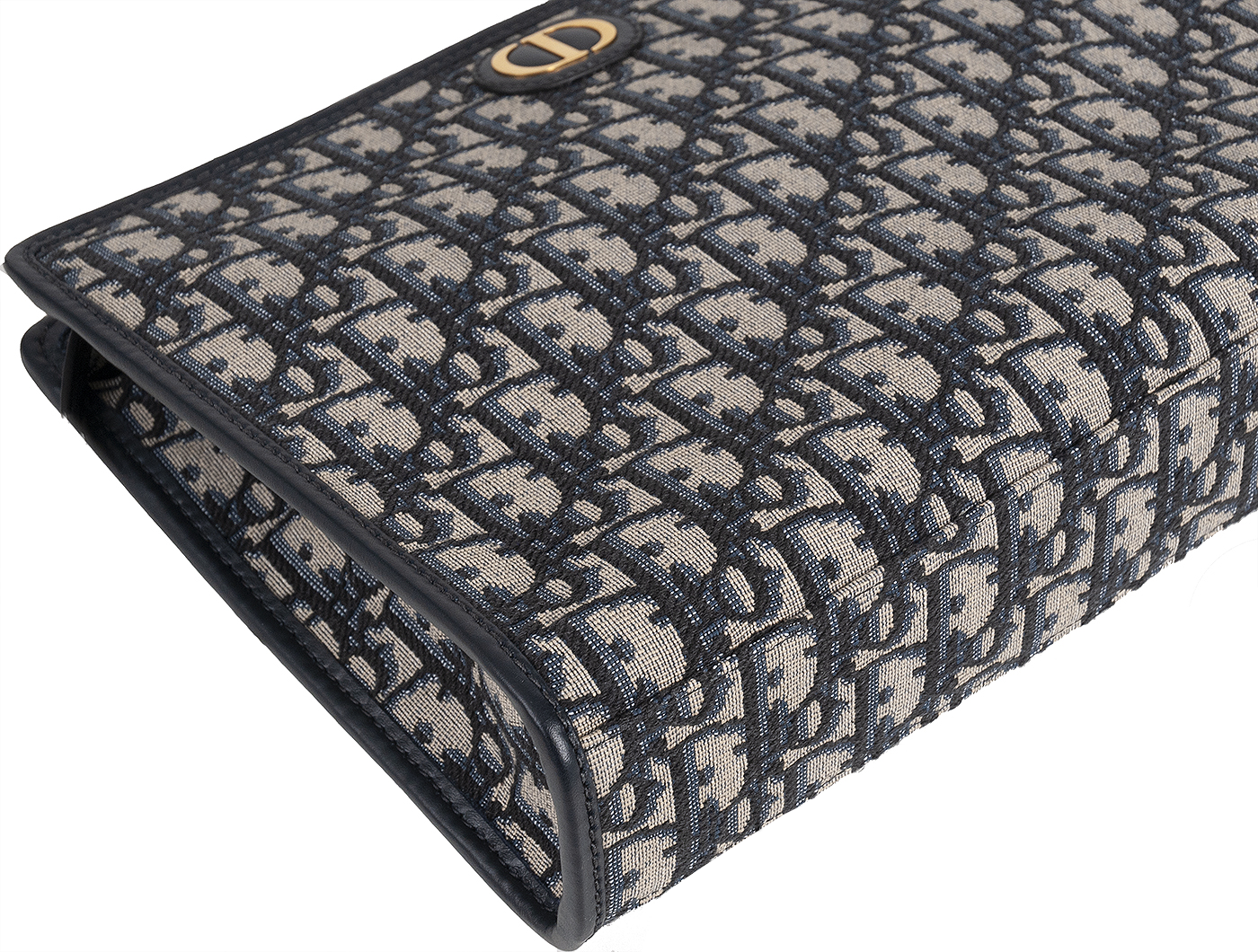 Christian Dior Dea 30 Montaigne Blue Dior Oblique Pouch
