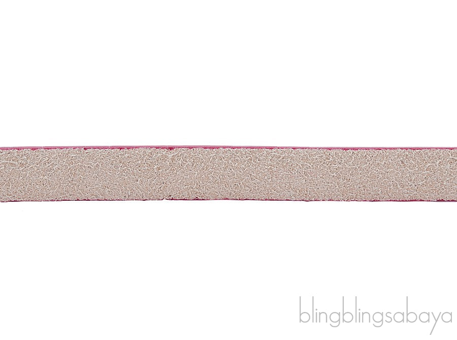 Stella McCartney Fuchsia Patent Faux Leather Belt