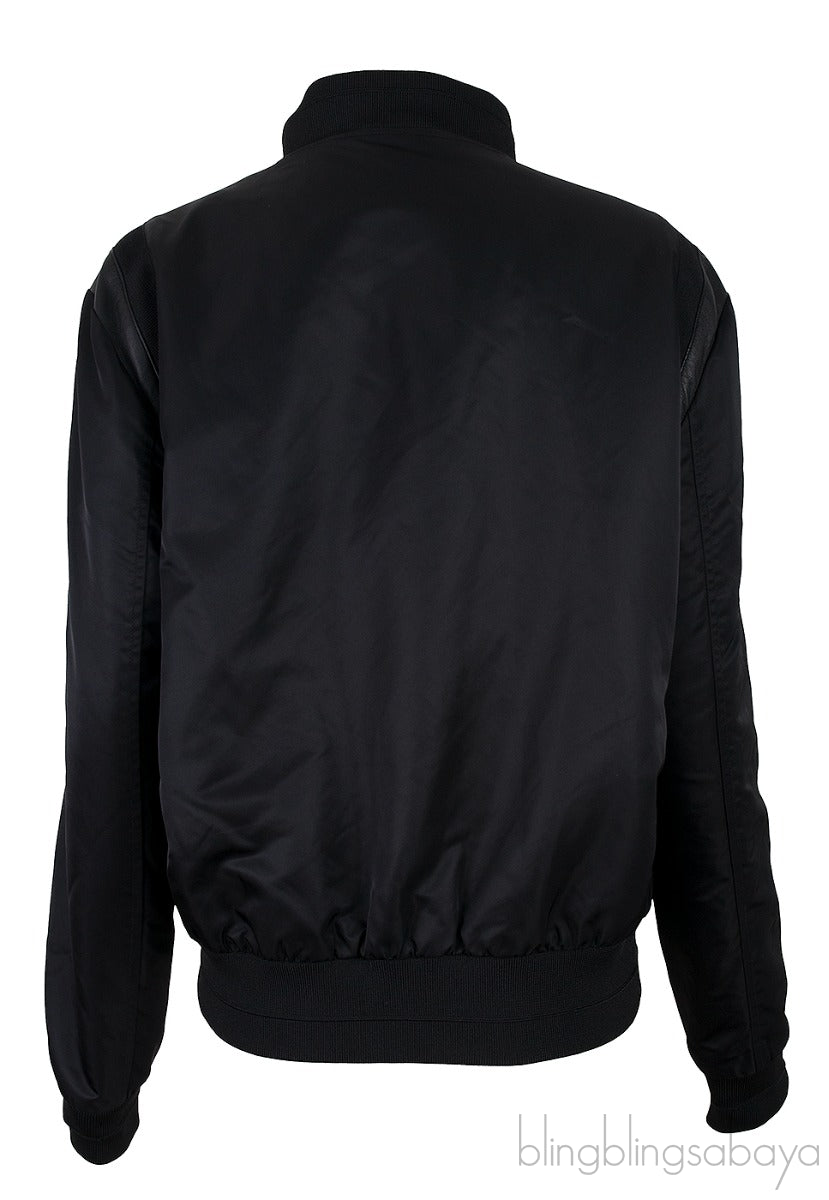 Black Bomber Jacket