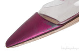 Metallic Purple PVC Plexi Pump