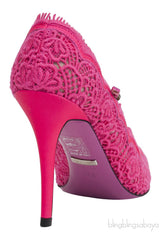 Pink Virginia Mary Jane Pumps