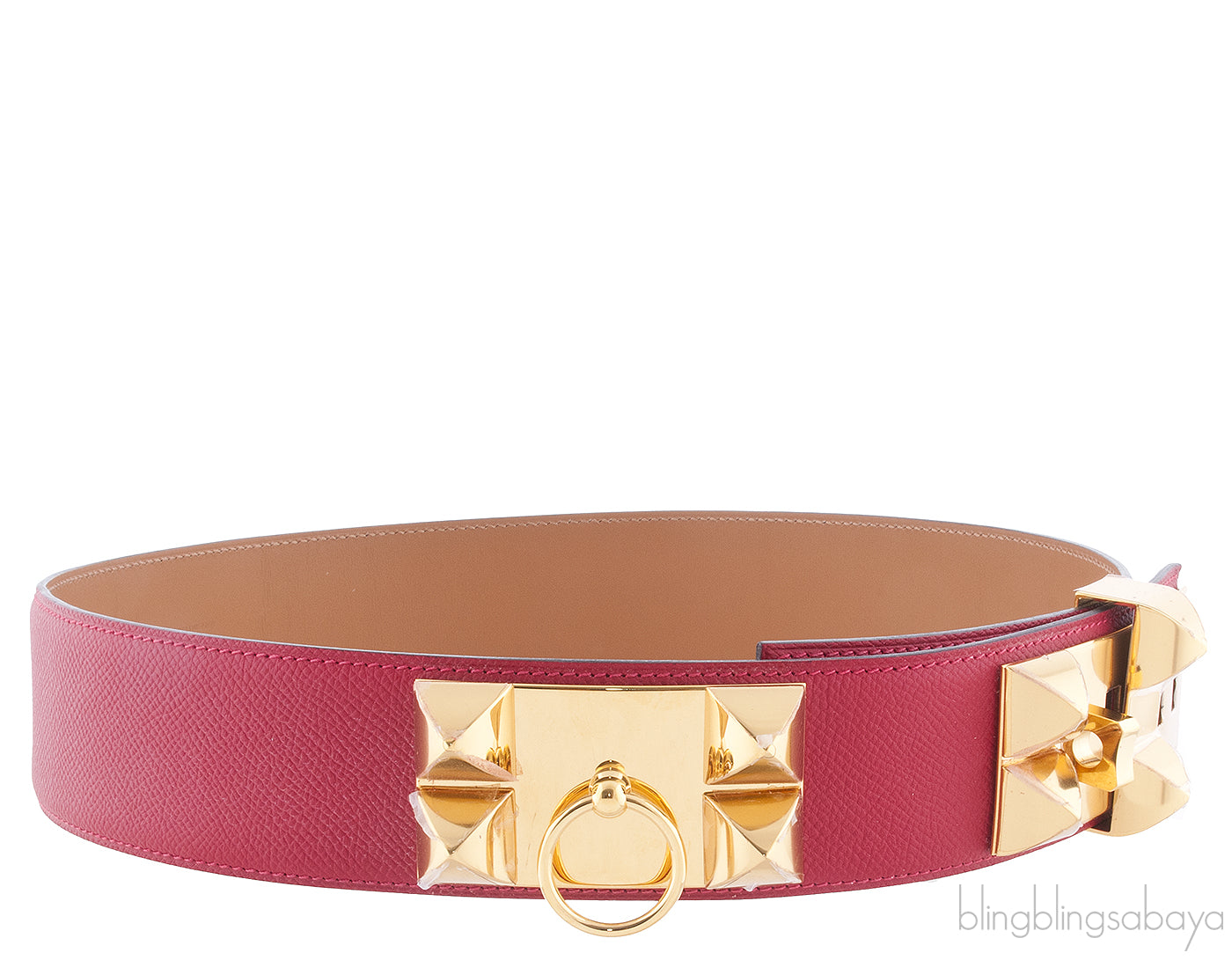 Collier de Chien Epsom Belt GHW*