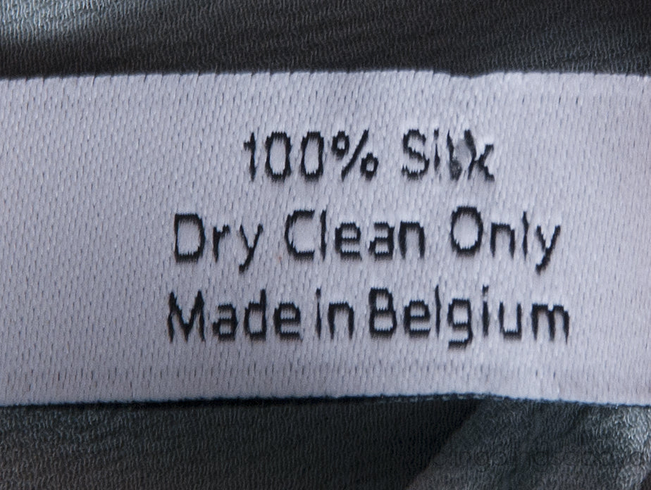 Blue Grey Silk Chemise