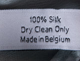 Blue Grey Silk Chemise