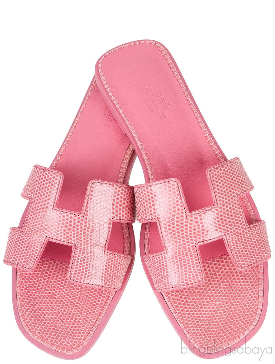 Rose Jaipur Lizard Oran Sandal