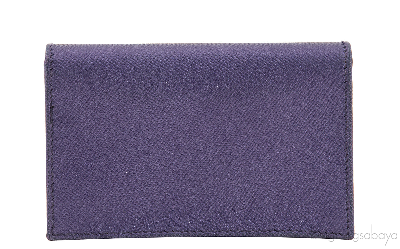 Prada Purple Saffiano Card Holder