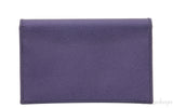Prada Purple Saffiano Card Holder