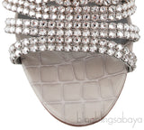 Galaxy Croc Embossed Sandals