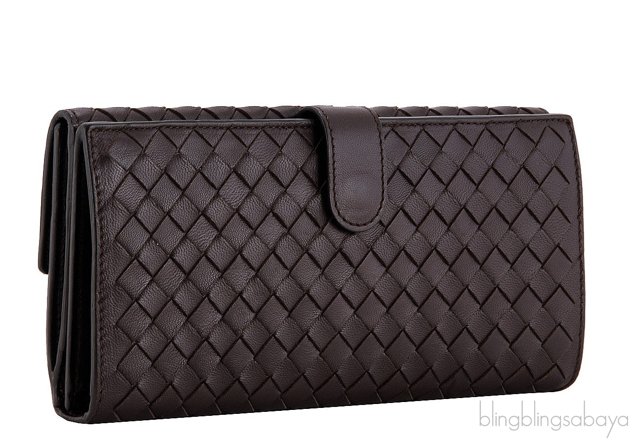 Intrecciato Continental Wallet
