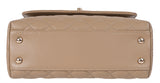 Chanel Coco Handle Caviar Beige Small Shoulder Bag