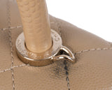 Chanel Coco Handle Caviar Beige Small Shoulder Bag