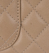 Chanel Coco Handle Caviar Beige Small Shoulder Bag