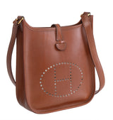 Hermes Mini Evelyne 16 Brown GHW