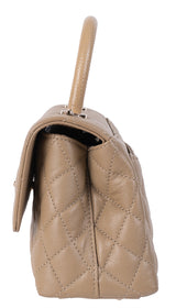 Chanel Coco Handle Caviar Beige Small Shoulder Bag