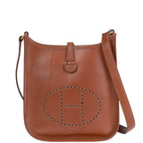 Hermes Mini Evelyne 16 Brown GHW