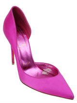 Christian Louboutin Fuchsia Satin Iriza Heels