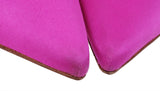 Christian Louboutin Fuchsia Satin Iriza Heels