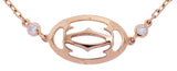 Cartier Double C Logo Diamond Bracelet 18K Gold