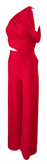 Norma Kamali Tiger Red Diana Bra & Elephant Pants XS