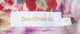 Zimmermann Wavelength Long-sleeved Mini Dress