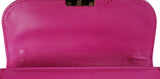 Valentino Garavani Fuchsia Glam Lock Rockstuds Shoulder Bag