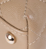 Chanel Coco Handle Caviar Beige Small Shoulder Bag