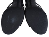 Hermes Black Suede Mule Sandals