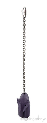 Loewe Bear Purple Leather Charm