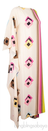 Clarke Scarf Maxi Silk Dress