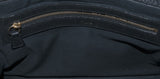 Sally Black Textured Shoulder Bag