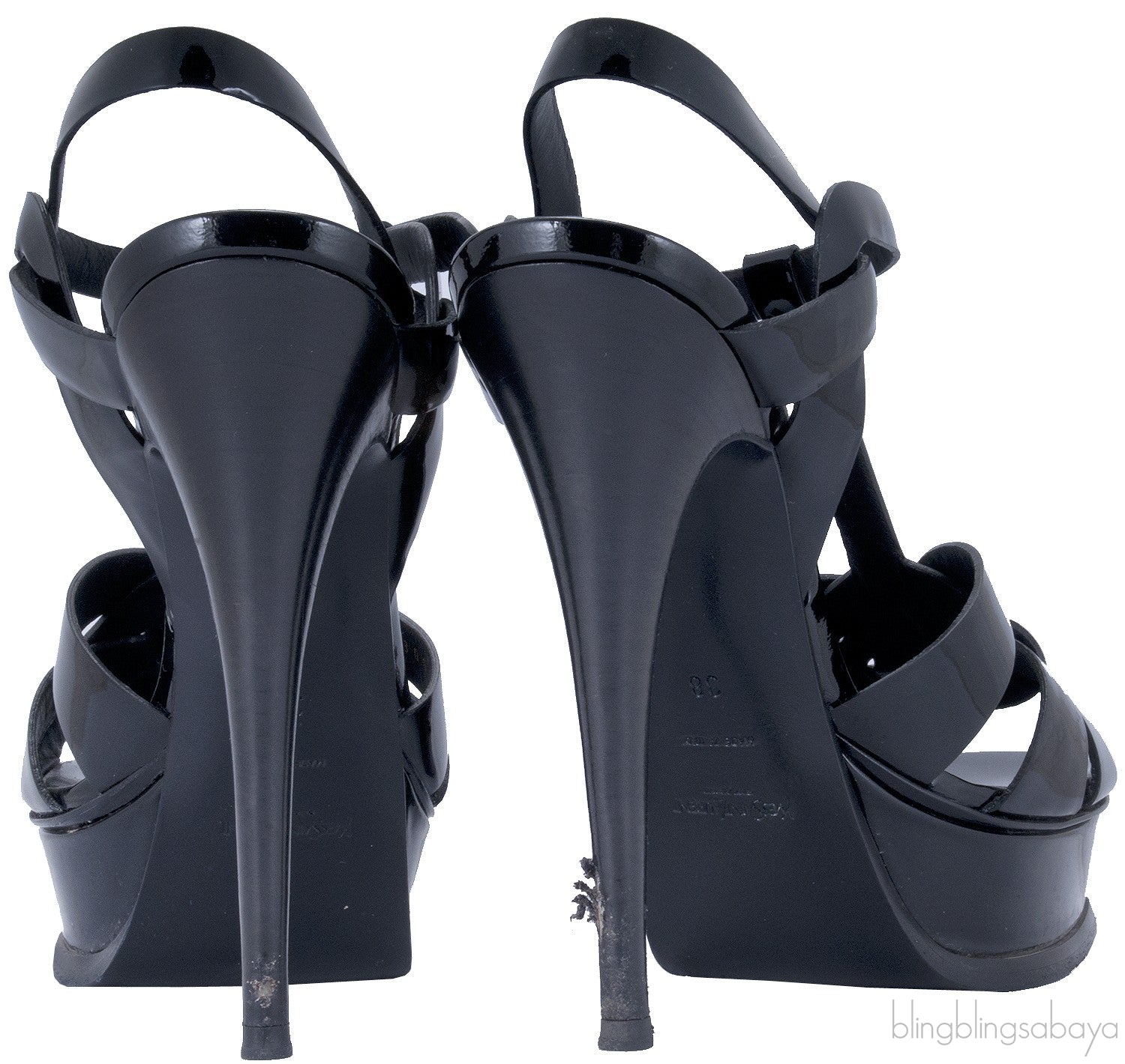 Patent Black Leather Tribute
