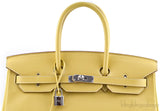 Birkin 35 Lime swift