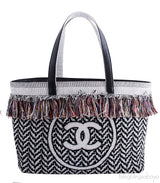 Large CC Beach Tote Bag