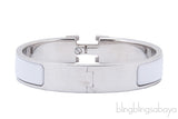 Clic Clac White H Bracelet PM