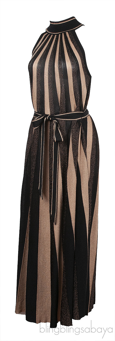 Zimmerman Hypnotic Halter Midi Dress