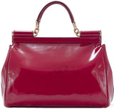 Red Patent Miss Sicily Shoulder Bag