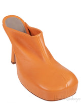 Bottega Veneta Brown Orange Mules & Clogs