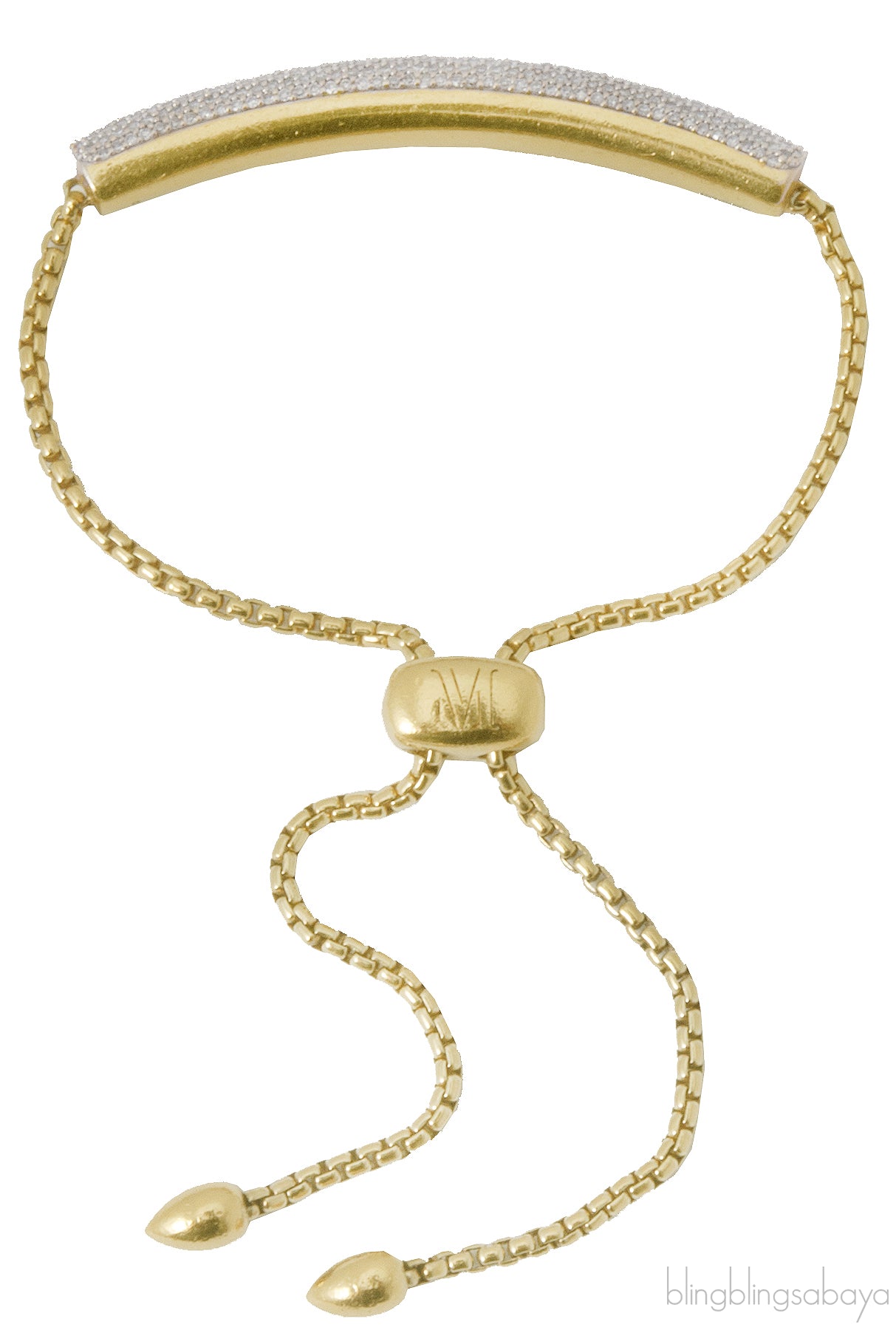 Esencia Diamond Bar Bracelet