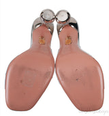 Aquazzura PVC Secrets 95mm Mules 38