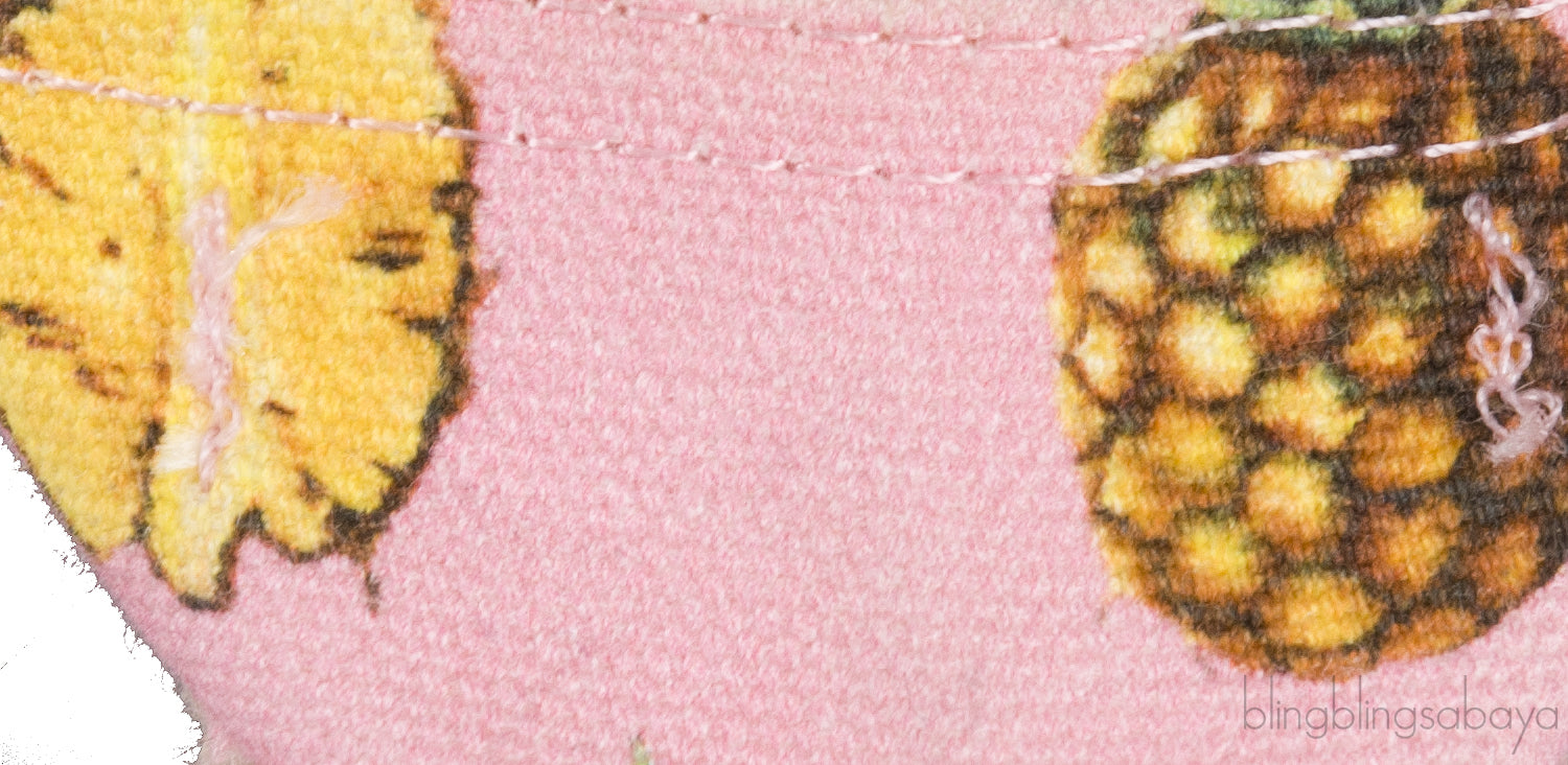 Pineapple Print Kids Espadrille