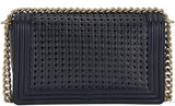 Braided Le Boy Flap Bag
