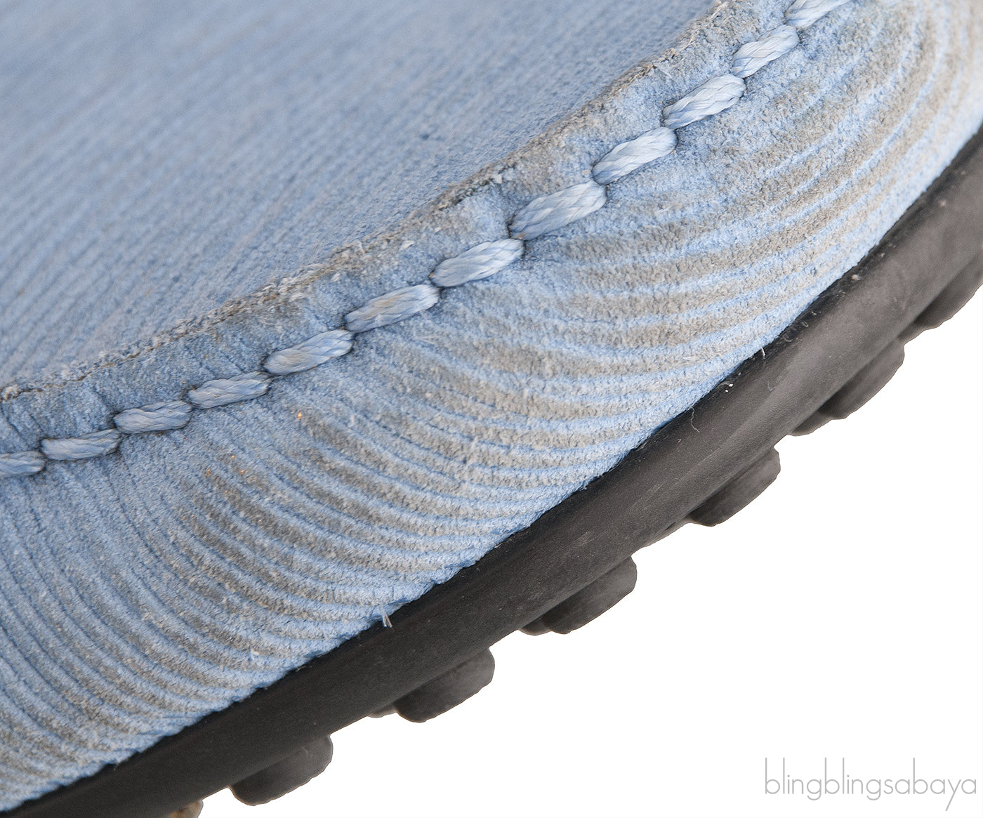 Louis Vuitton Light Blue Epi Suede Men\'s Loafer