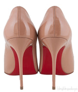 So Kate Nude Patent Pointed Toe