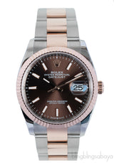 Datejust 36 Oyster Perpetual Rolesor Everose Automatic Watch