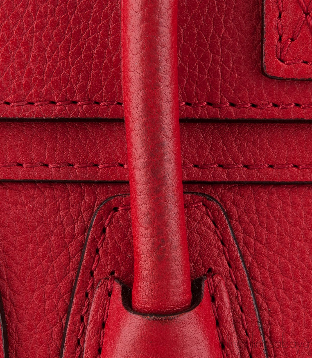 Red Nano Luggage Shoulder Bag