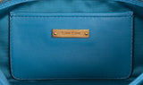 Laguna Matelasse Leather Clutch Shoulder Bag