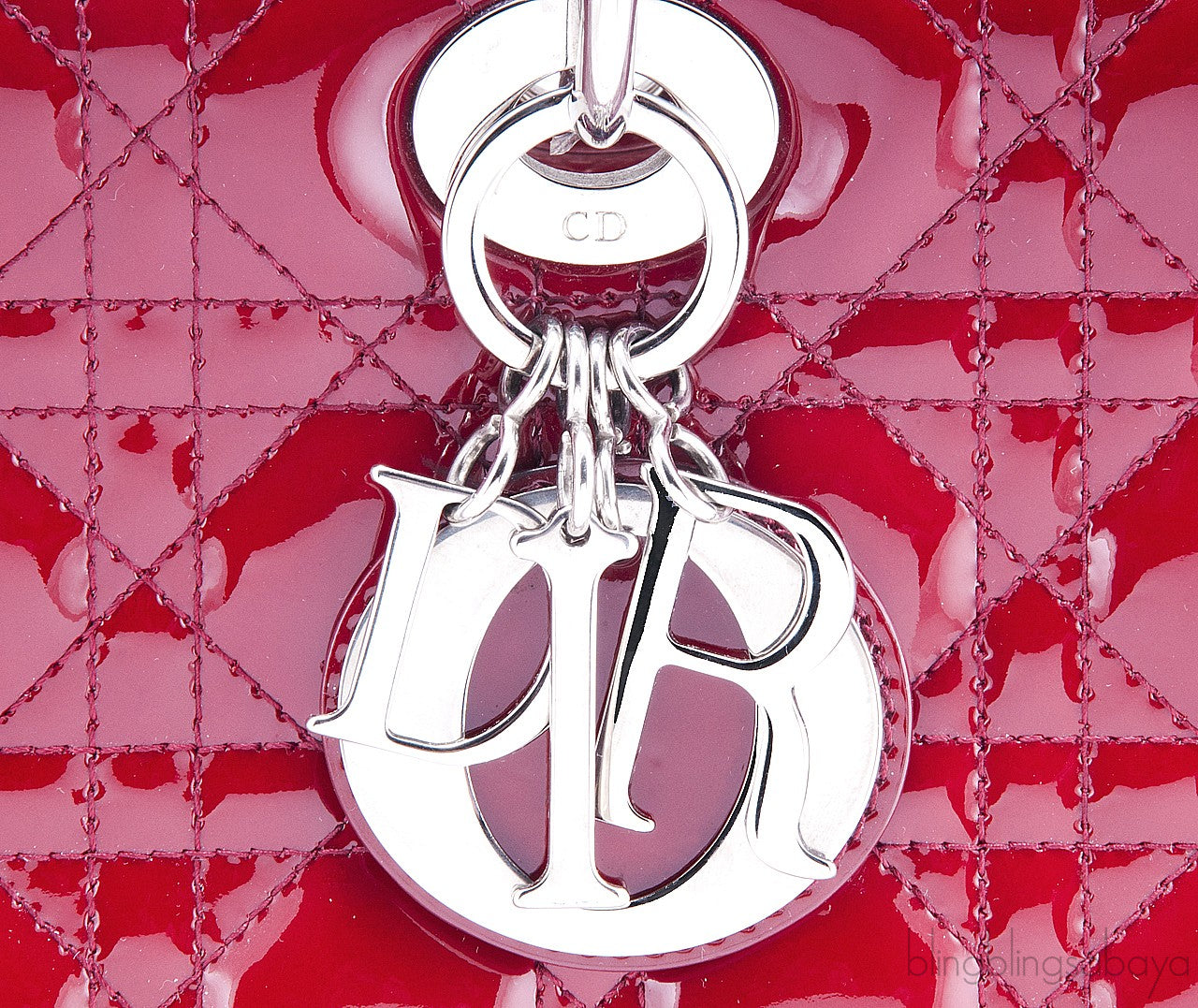 Patent Red Lady Dior