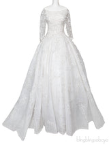 Crystal Embellished Wedding Dress