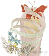 Butterfly Swarovski Twirl Sandals